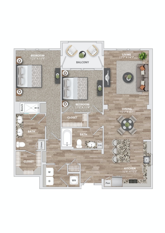 Floorplan - Connery on Providence 55+