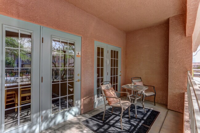 Patio w French Doors - 10525 Autumn Pine Ave