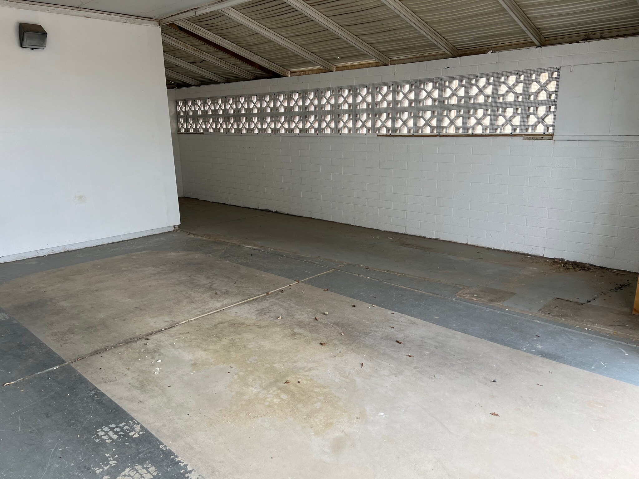 Wide for car & golf carts - 10946 W Canterbury Dr