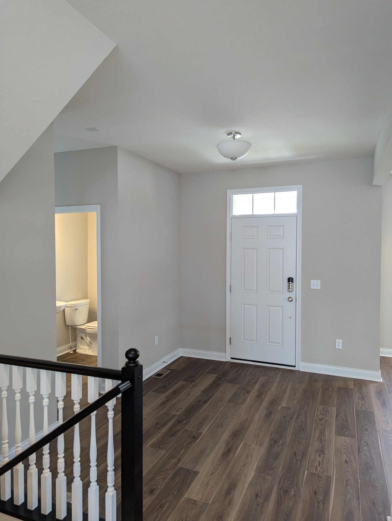 1st Floor Front Door & Half Bath - 5689 Ohio Trl