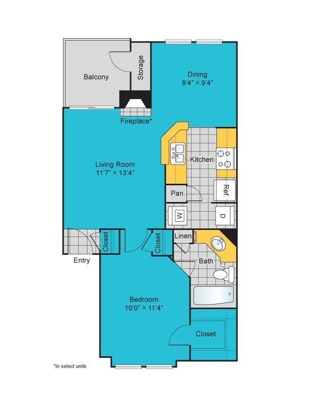 Floorplan - Blair at Bitters