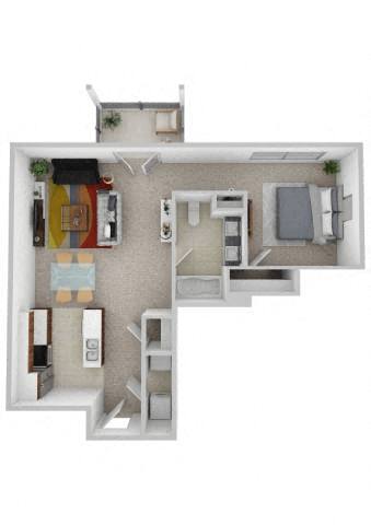 Floorplan - River Mill Lofts & Skyloft