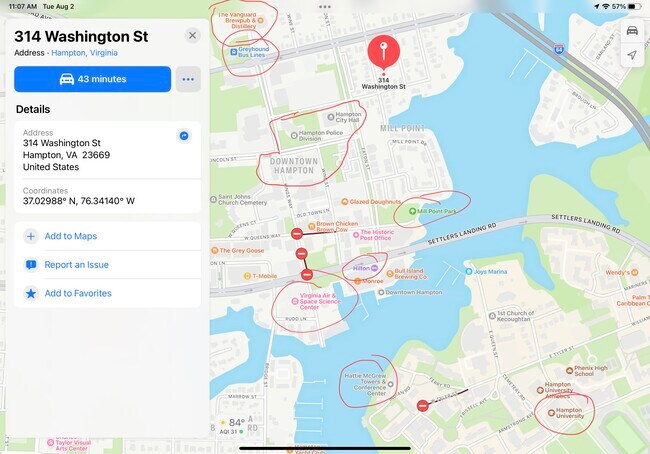 Great location key points - 314 Washington St