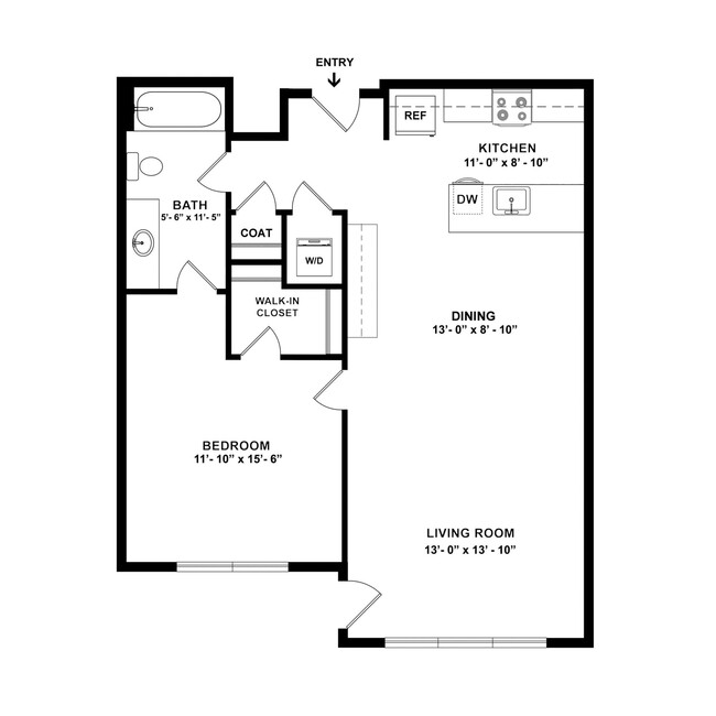 Floorplan - Cornerstone Apartments