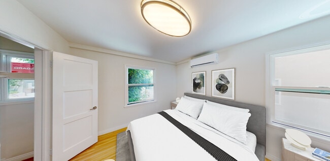 Bedroom - The Viking Apartments