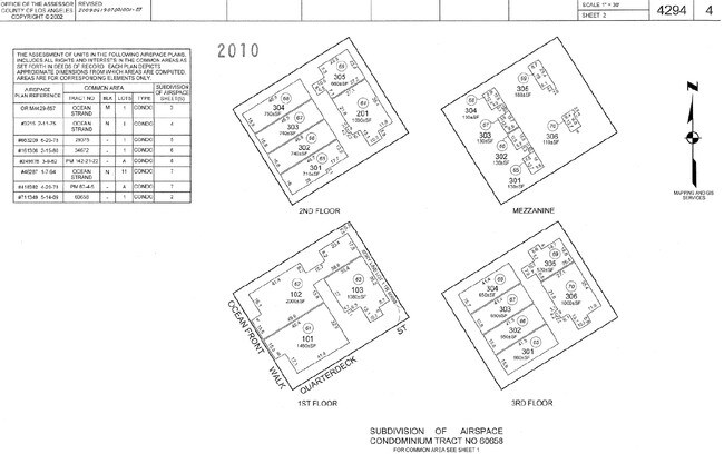 Condo Floor Plan - Marina Peninsula Apartments