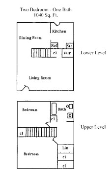 2BR/1BA - Emory Woods Apartments