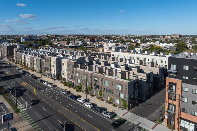 Aerial Photo - Kensington Court Flats