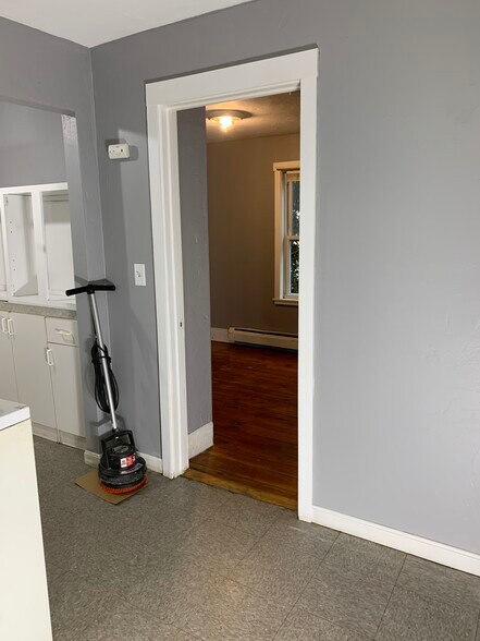 Kitchen looking into bedroom 1 - 4 Perry Ave