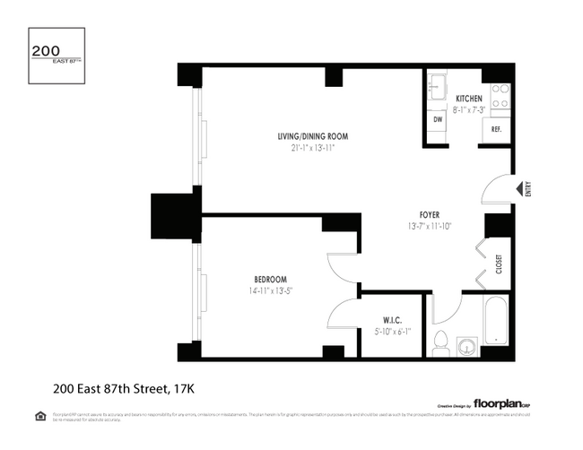 Floorplan - 200 East 87th Street