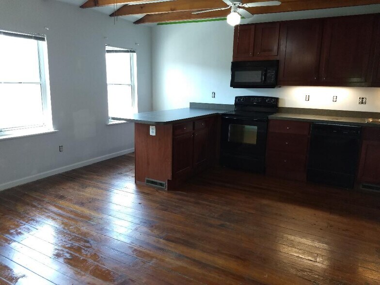 Living/Kitchen View - 917 S Hanover St