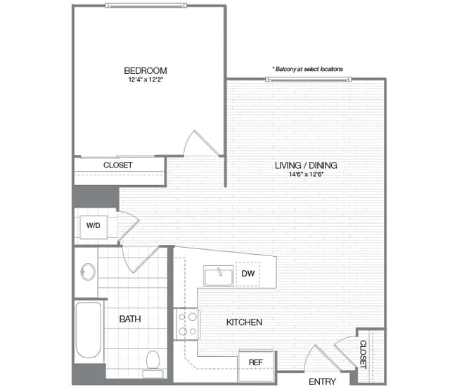 Floorplan - Venue Apartments