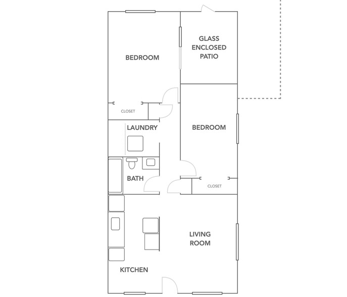 Floor Plan - 5749 E Rowland Rd