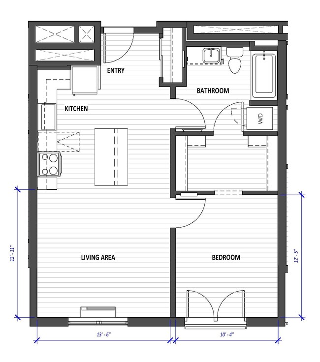 Floorplan - Hyas Point Apartments