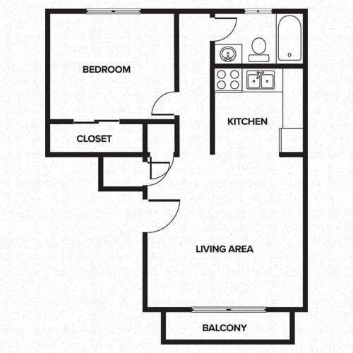 Floorplan - Oak Creek Apartments