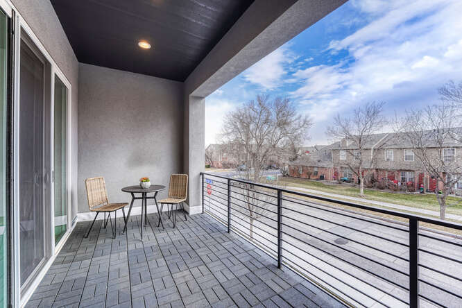Balcony off Living Room - 7881 W 51st Ave