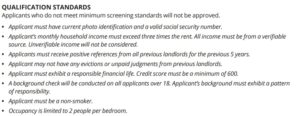 criteria - 2042 Pathways Dr
