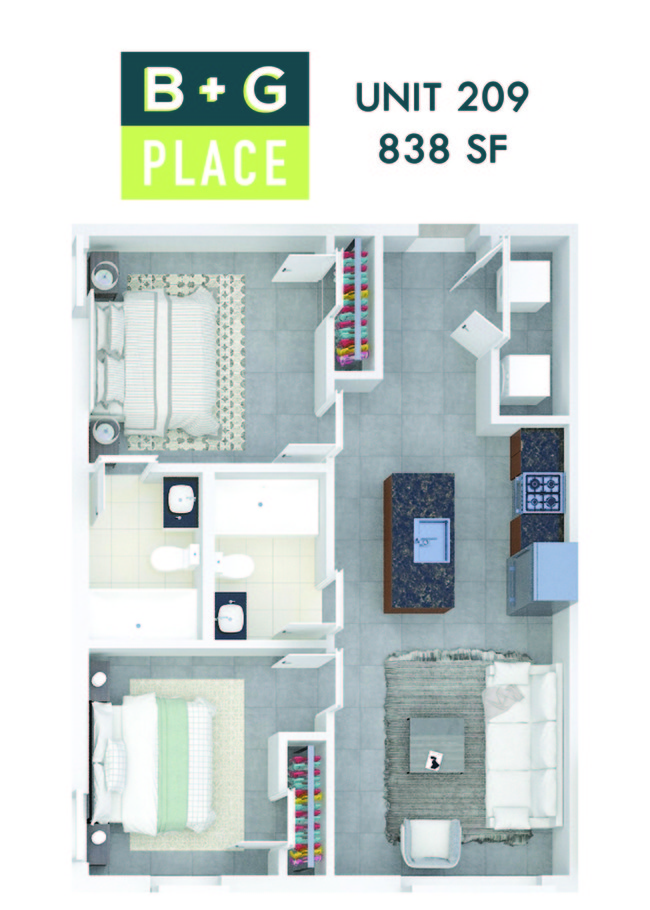 Floorplan - B+G Place