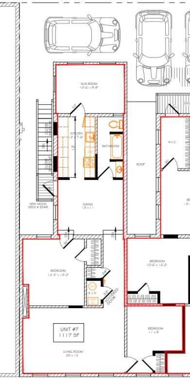 Floorplan - 45 E King St Apartments