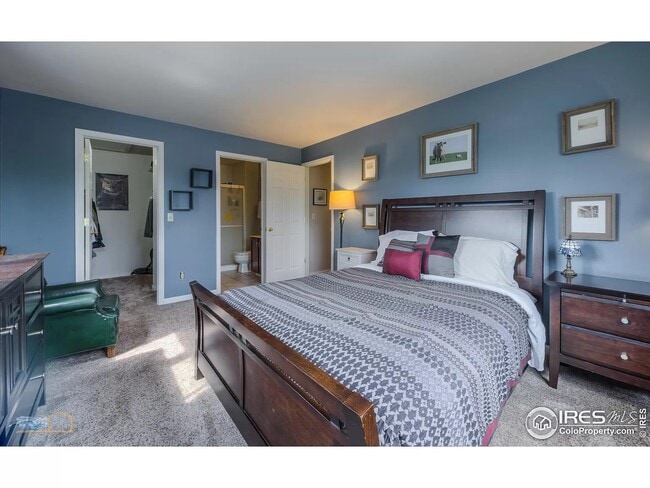 Walk in closet & full bathroom with standing shower off of Master Bedroom - 4670 White Rock Cir