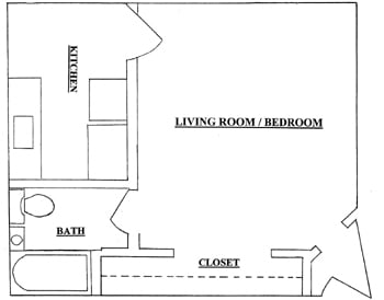 Floorplan - Fourth Street Apartments