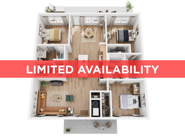 3-Bed 3-Bath Signature - Wildwood Baton Rouge