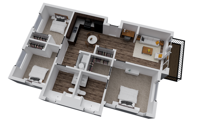Floorplan - Del Corazon