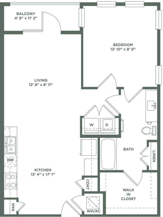 Floorplan - The Baldwin at St. Paul Square