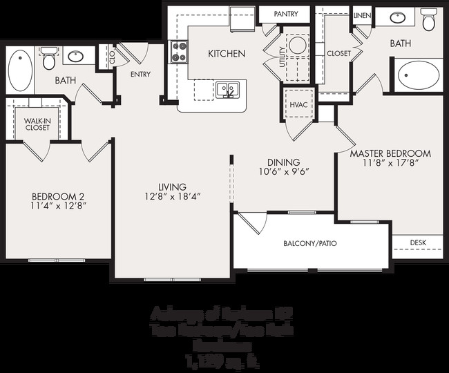 Floorplan - Auberge of Burleson