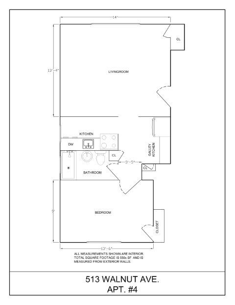 Floorplan - 1003 E Fayette St
