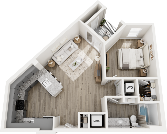 Floorplan - Sunstone Apartments