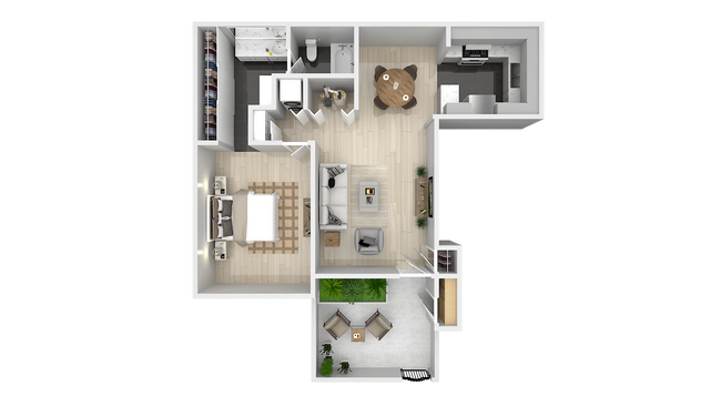 Floorplan - The Resort at Encinitas Luxury Apartment Homes