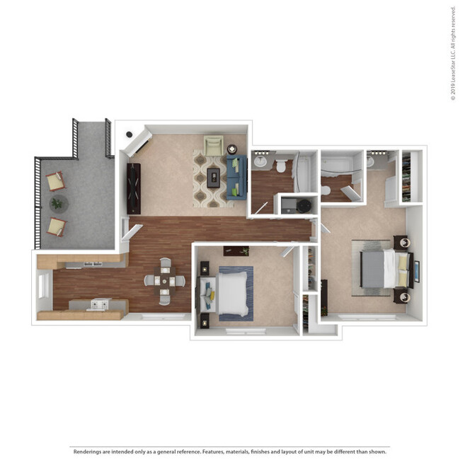 HuntingtonLakes_2x2_TheDracena_241616.jpg - Huntington Lakes Apartments