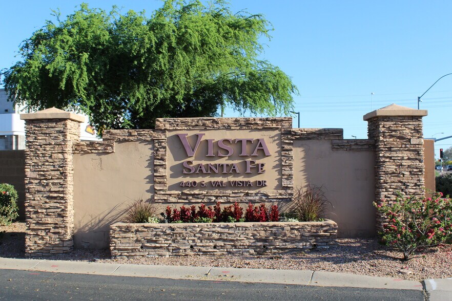 Entry to Community - 440 S Val Vista Dr.