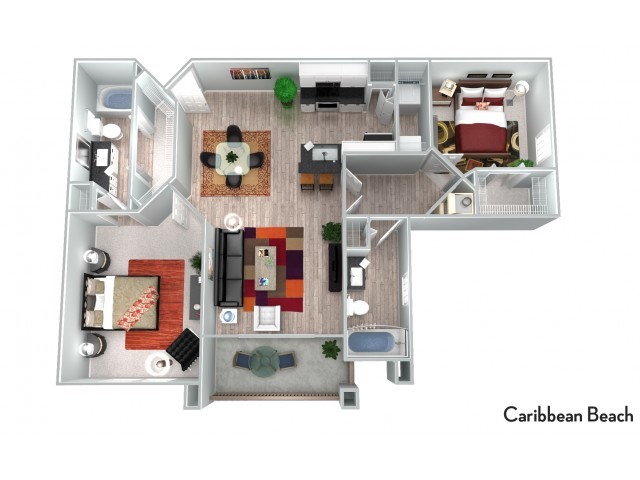 Floorplan - The Rexford at Waterford Lakes