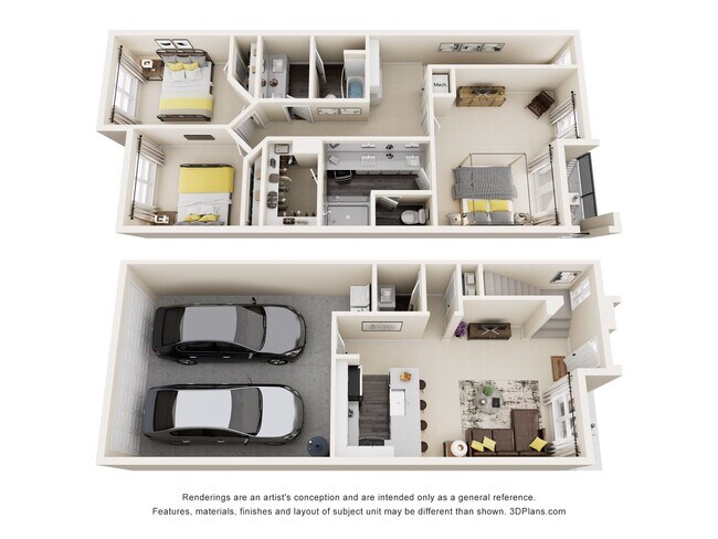 Floorplan - Desert Heights at Green Valley