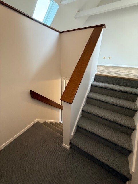 Stairs to loft - 3 Belmont Ct