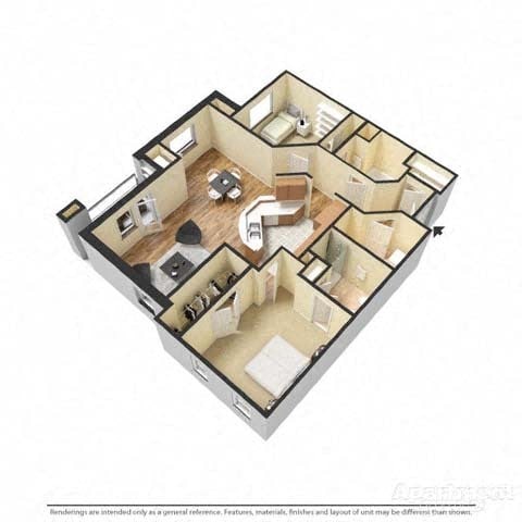 Floorplan - Glacier Valley at Reston Heights