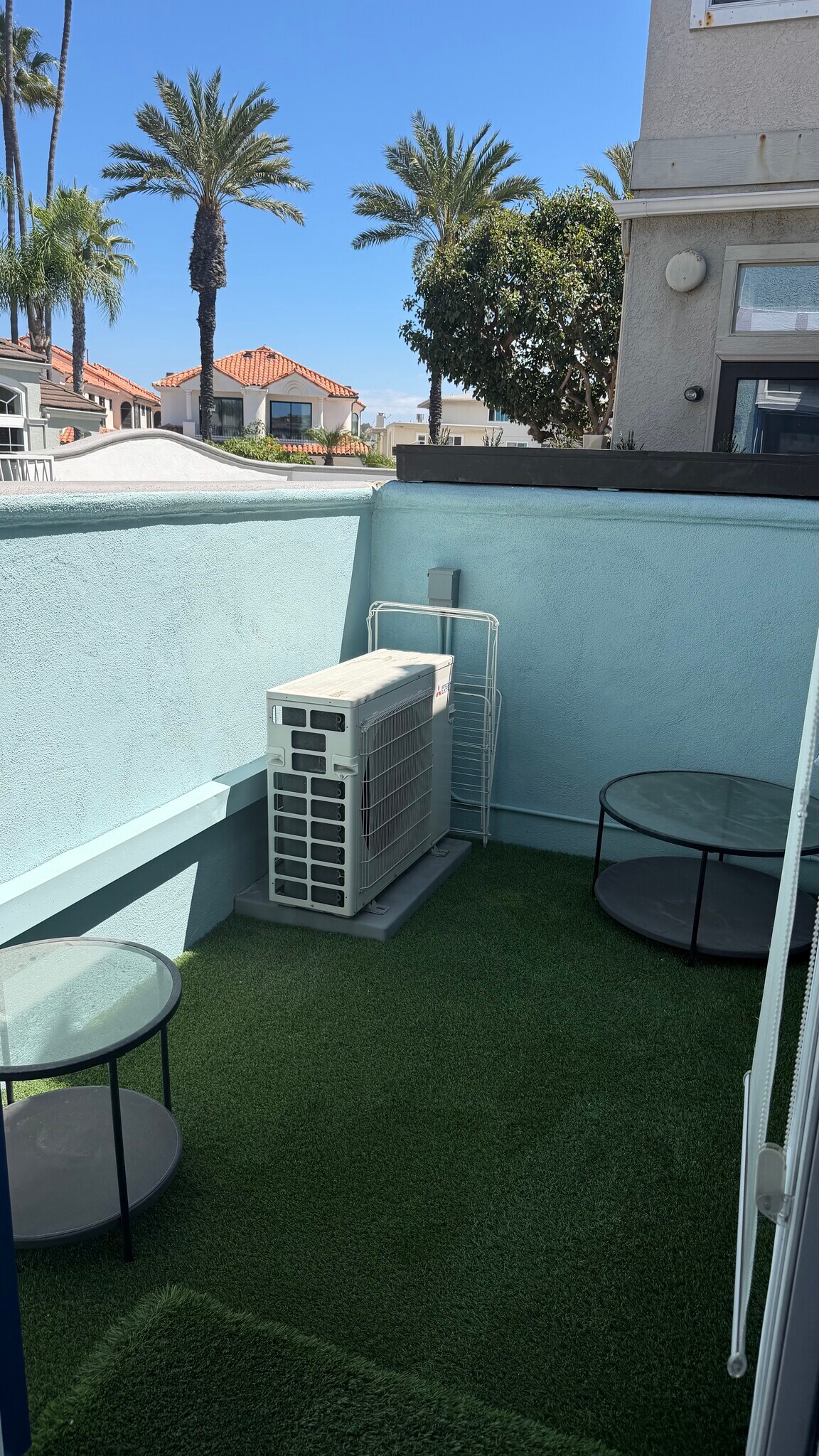 Private patio on main floor - 700 Lido Park Dr