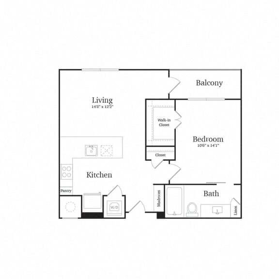 Floorplan - Vance at Bishop Union