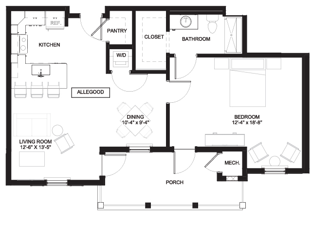 Floorplan - Holbrook Acworth - Active Senior