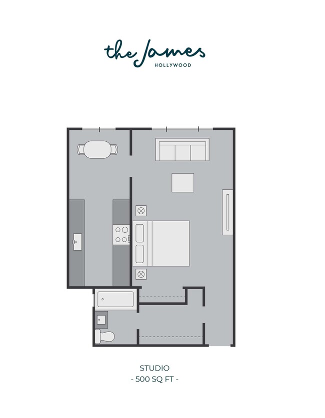 Floorplan - The James Hollywood