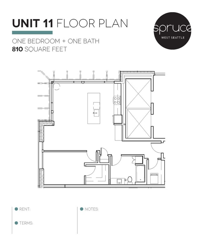 Floorplan - Spruce