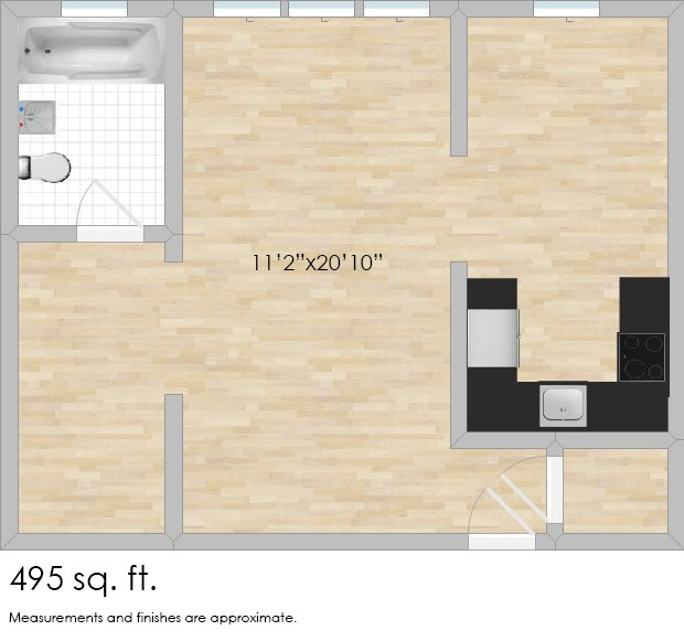 Floorplan - 804 Harrison St.