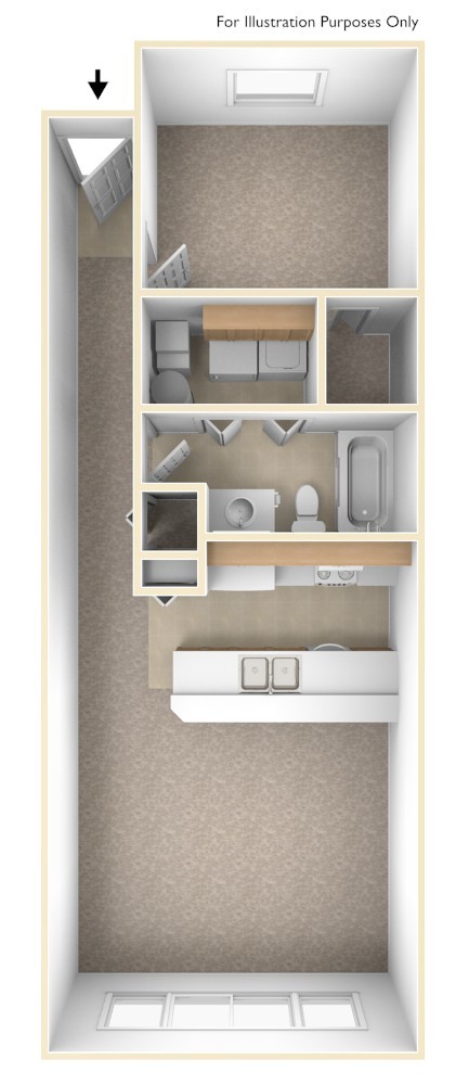 Floorplan - River Walk Apartments