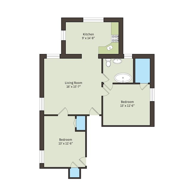 Floorplan - Drexel Terrace