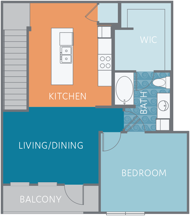 Floorplan - Watermark at Steele Crossing