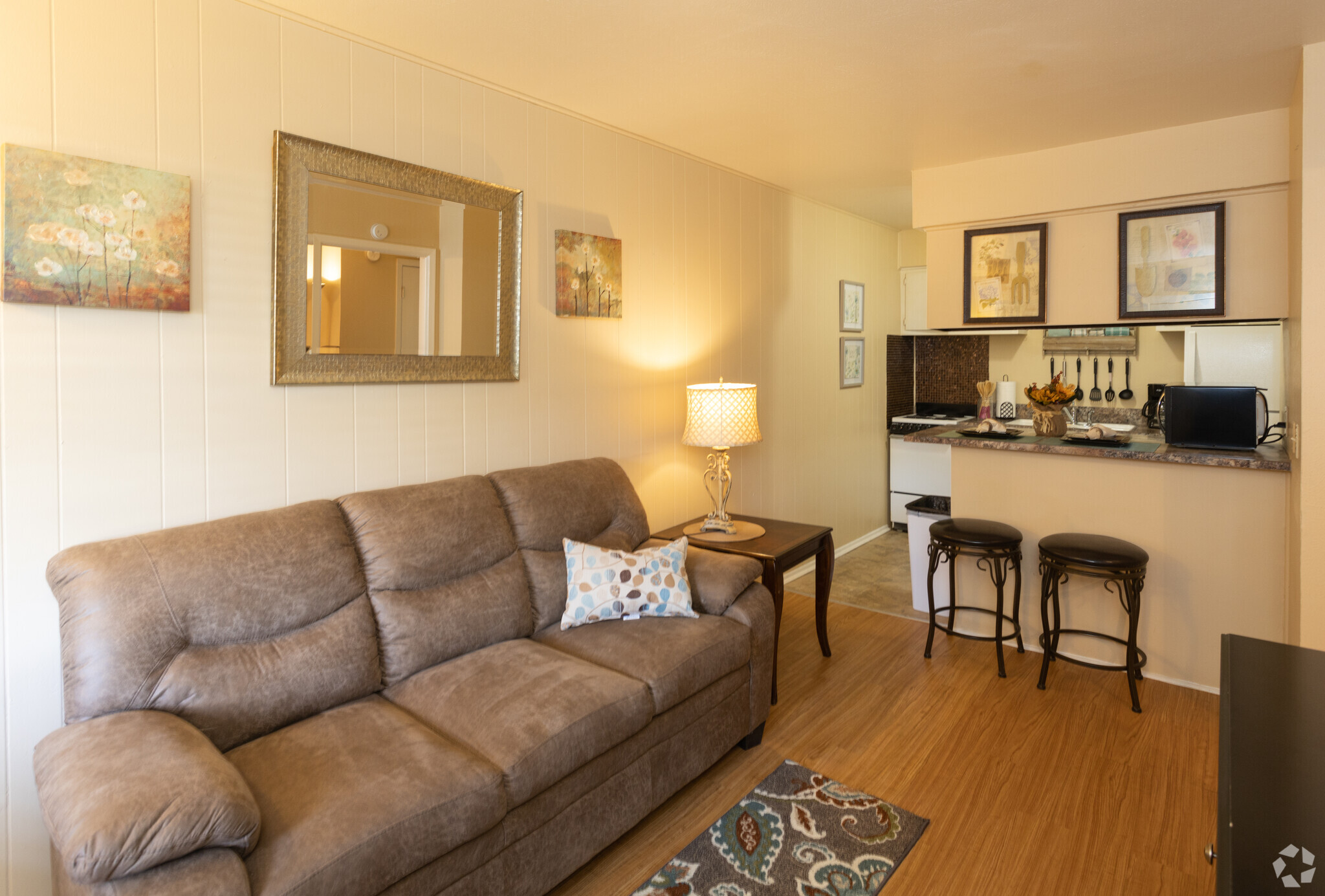 1BR 1BA - 374 SF - The Laurel Condos