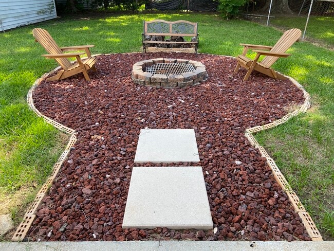 Backyard - 406 Giuffrias Ave