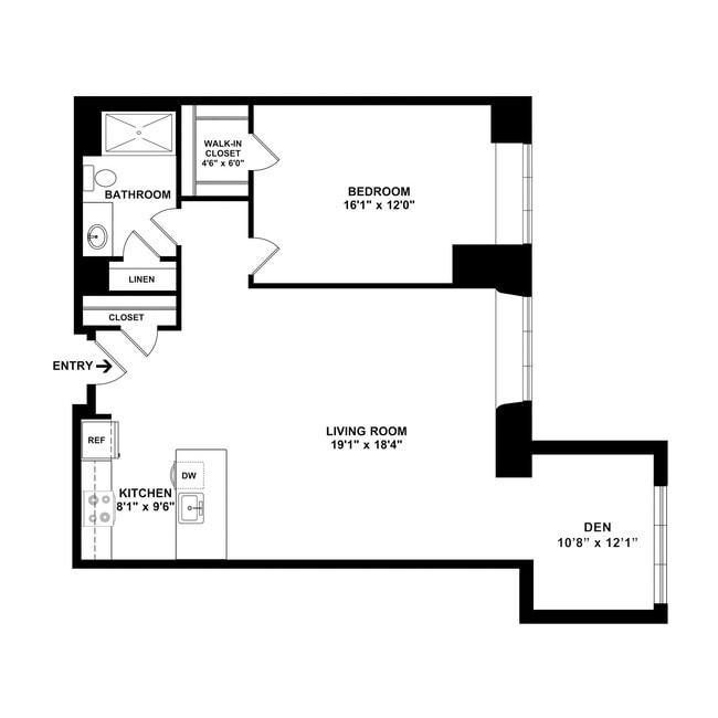 Floorplan - Residences at Mill 8 and 10 (A 55+ Senior Community)